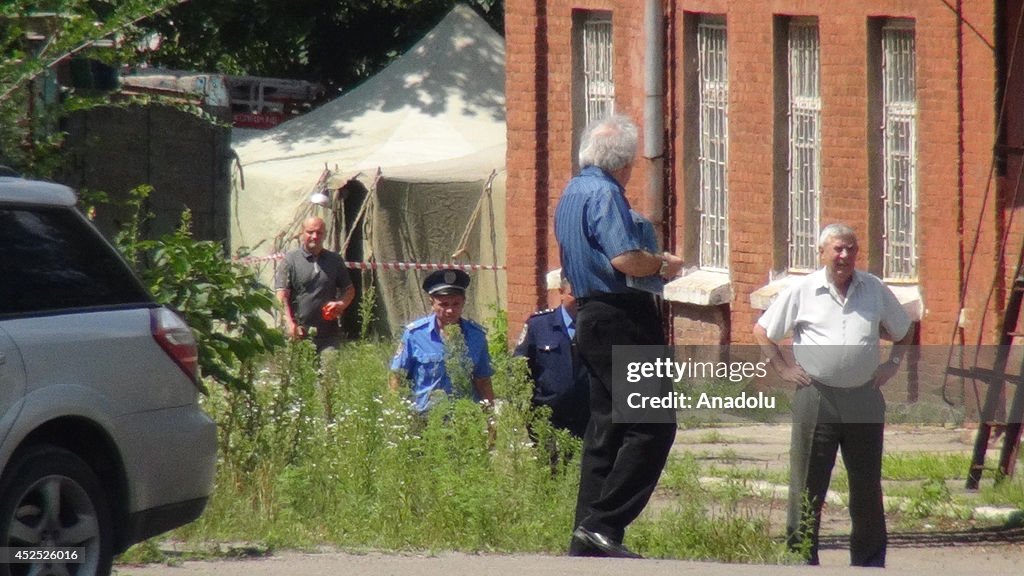 Bodies of MH17 crash victims arrive Kharkov