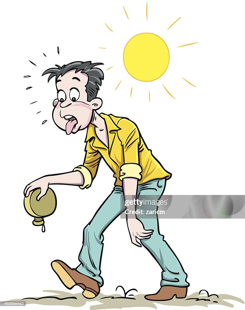 Hombre absorbentes