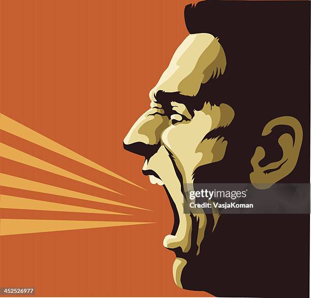 bildbanksillustrationer, clip art samt tecknat material och ikoner med screaming man - skrika