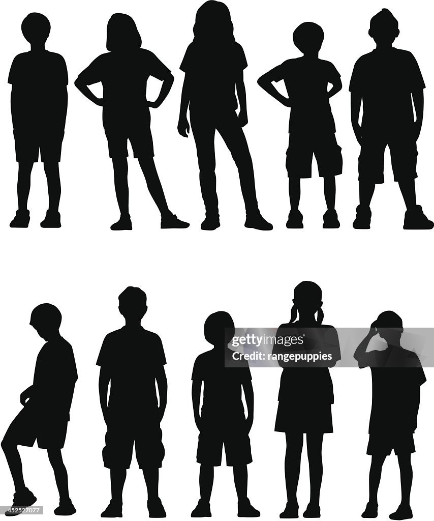 Kids Facing Front