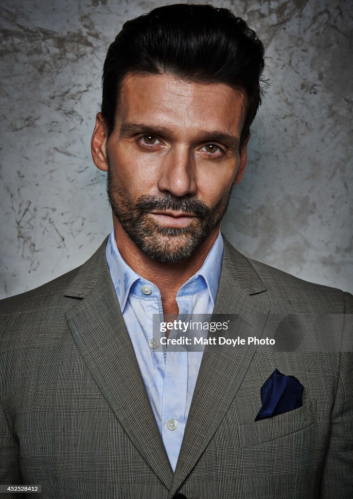 Frank Grillo, Back Stage, July 16, 2014