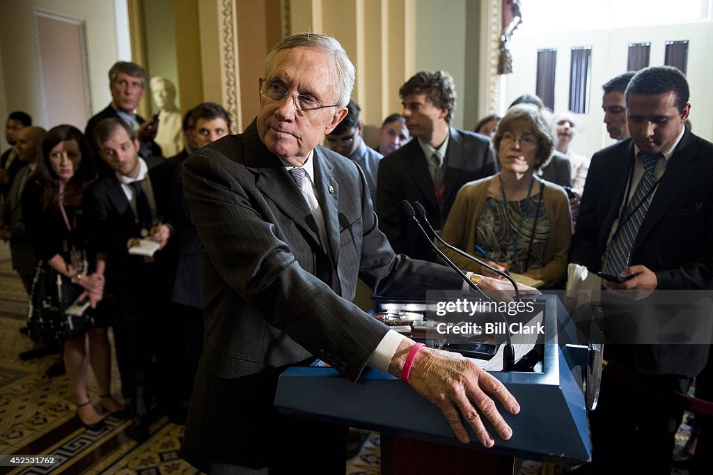 Senate Majority Leader Harry Reid...