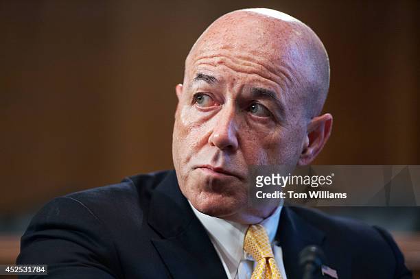 Bernard Kerik, former New York City police commissioner, attends a discussion in Dirksen Building on restoring federal voting rights to citizens who...