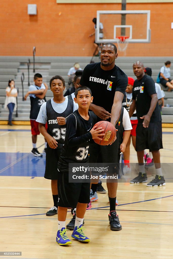Kevin Durant And KIND Surprise Foster Youth In LA