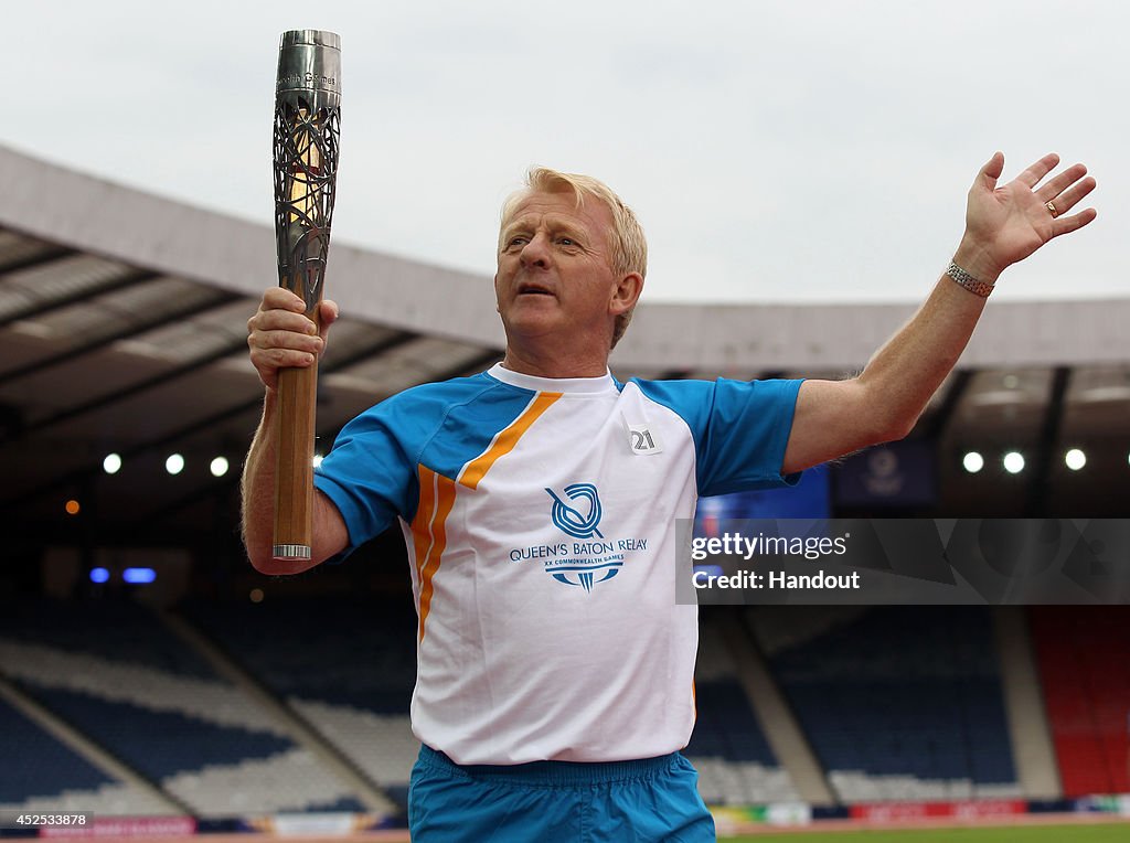 Day 39 of the Queen's Baton Relay in Scotland