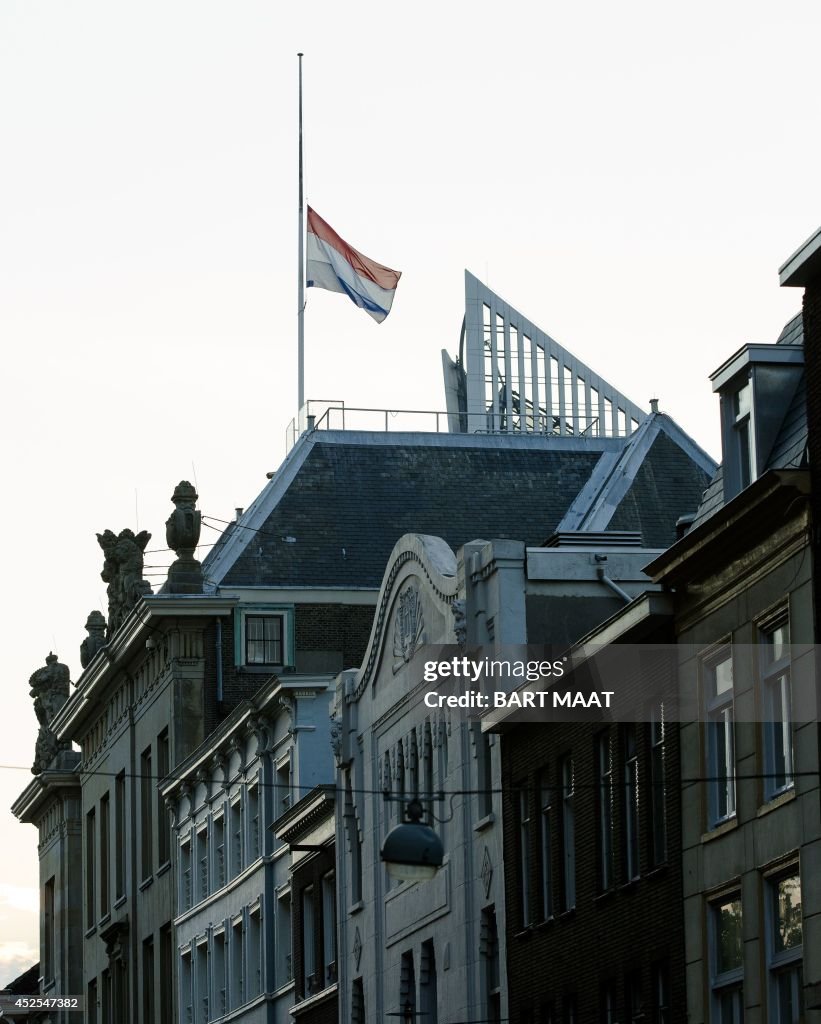 NETHERLANDS-UKRAINE-AVIATION-MALAYSIA-CRASH-MOURNING