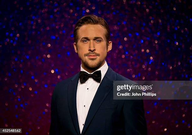 Madame Tussauds unveil their new Ryan Gosling wax figure at Madame Tussauds on July 23, 2014 in London, England.