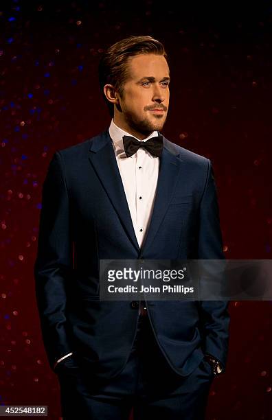 Madame Tussauds unveil their new Ryan Gosling wax figure at Madame Tussauds on July 23, 2014 in London, England.