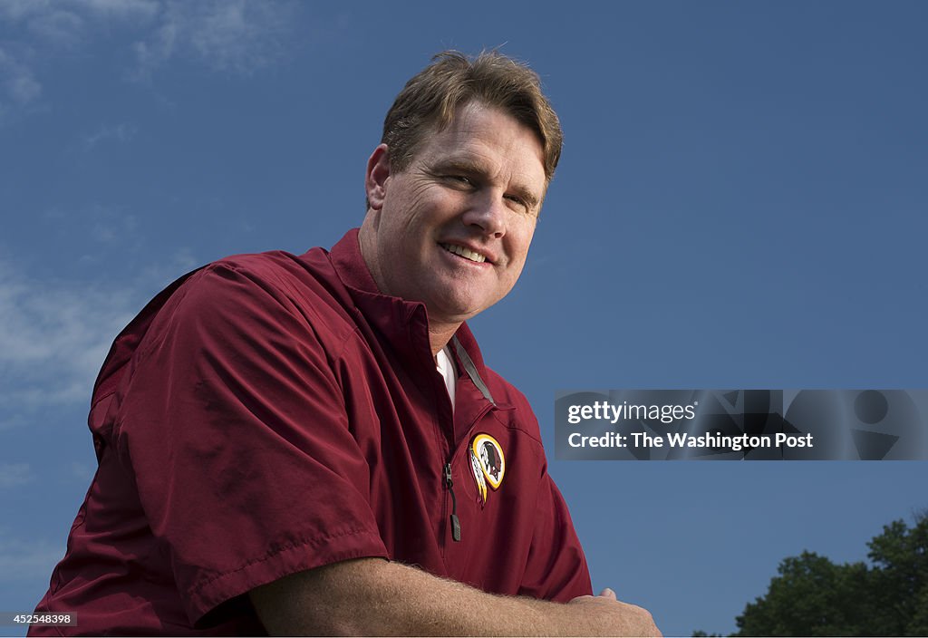 Washington Redskins new head coach Jay Gruden...