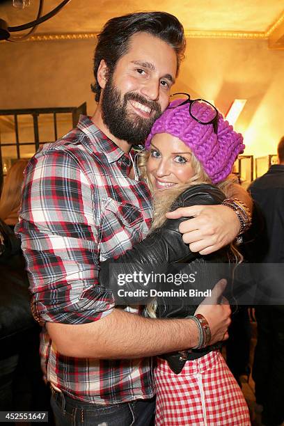 Nina Hey attends the 'House of Capulet' shop opening on November 29, 2013 in Munich, Germany.