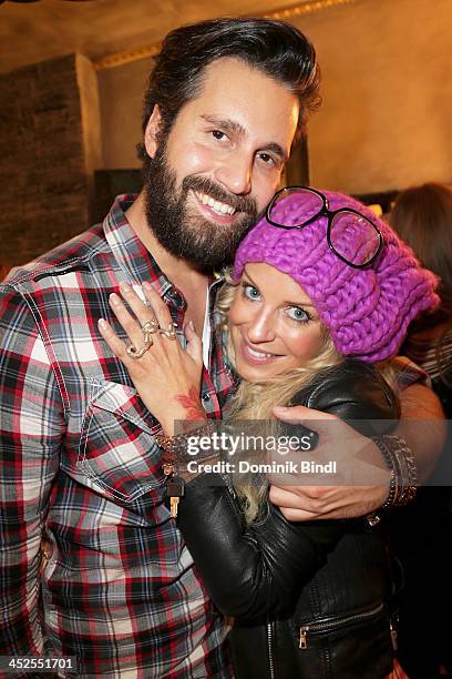 Nina Hey attends the 'House of Capulet' shop opening on November 29, 2013 in Munich, Germany.