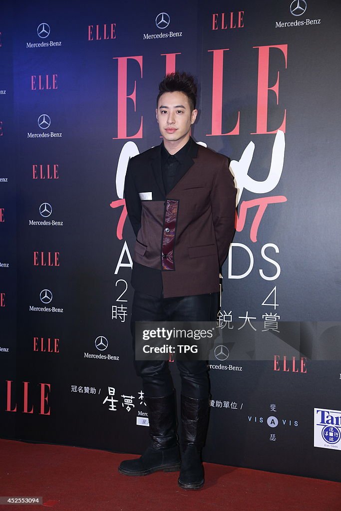 Jam Hsiao Attends ELLE New Talent Awards 2014 In Taipei