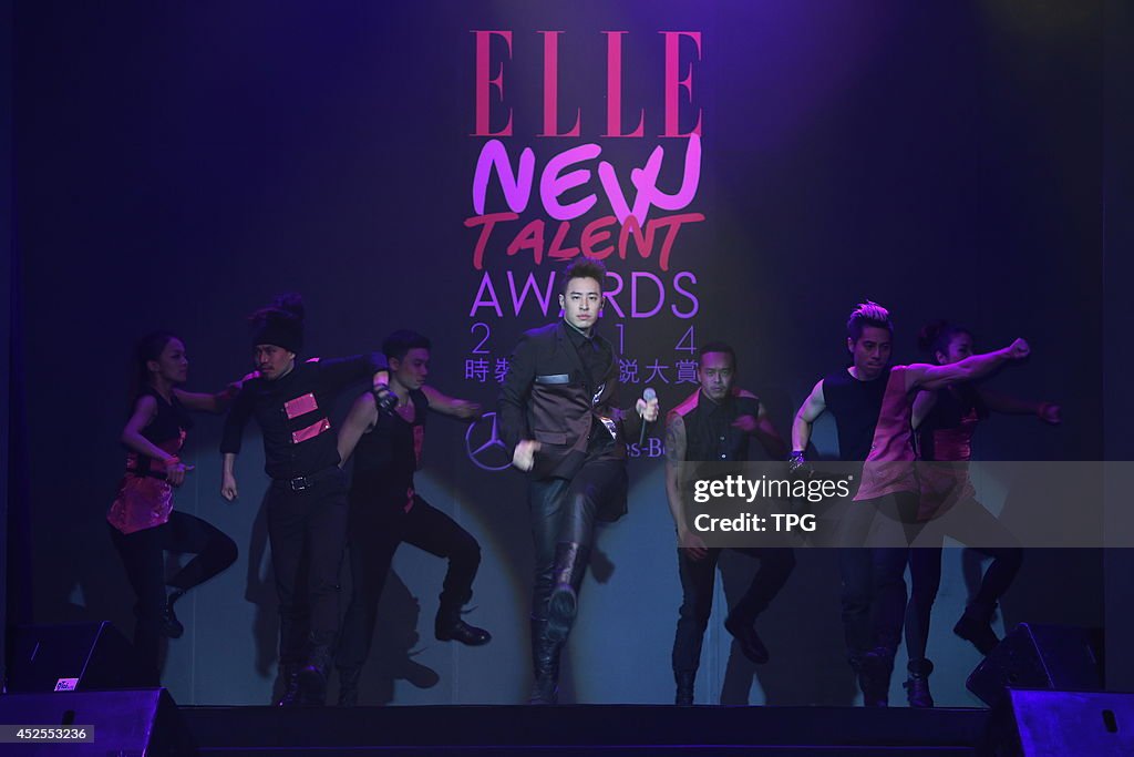 Jam Hsiao Attends ELLE New Talent Awards 2014 In Taipei