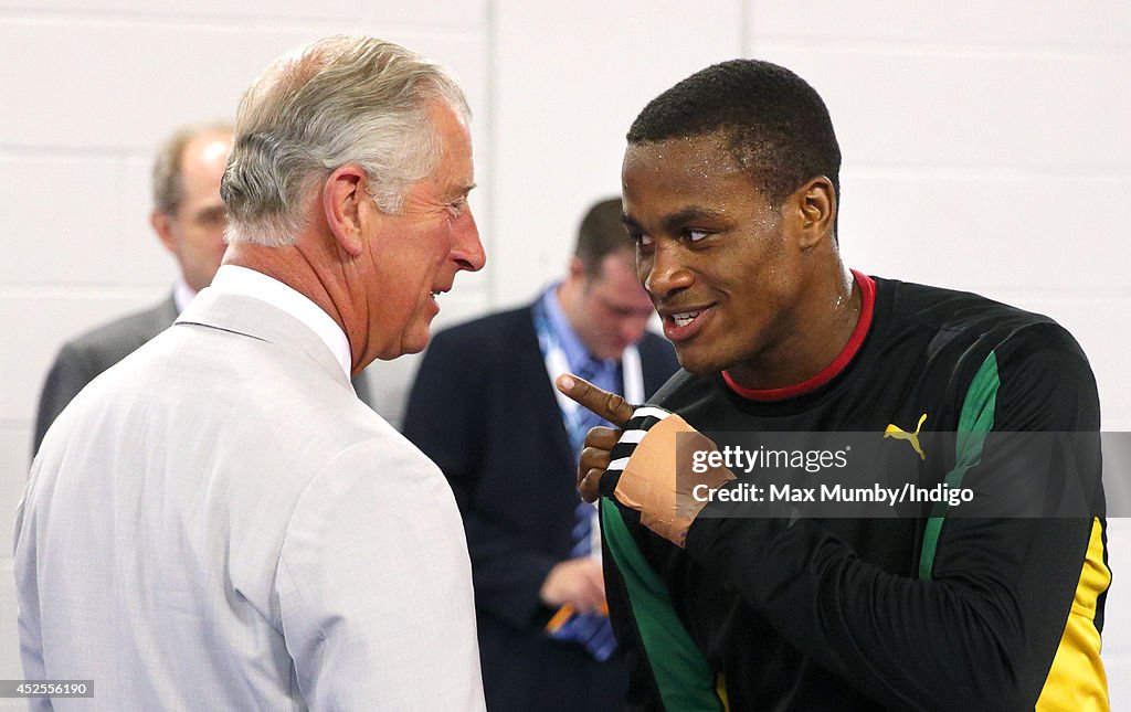 Royal Family & Celebrities At The Commonwealth Games