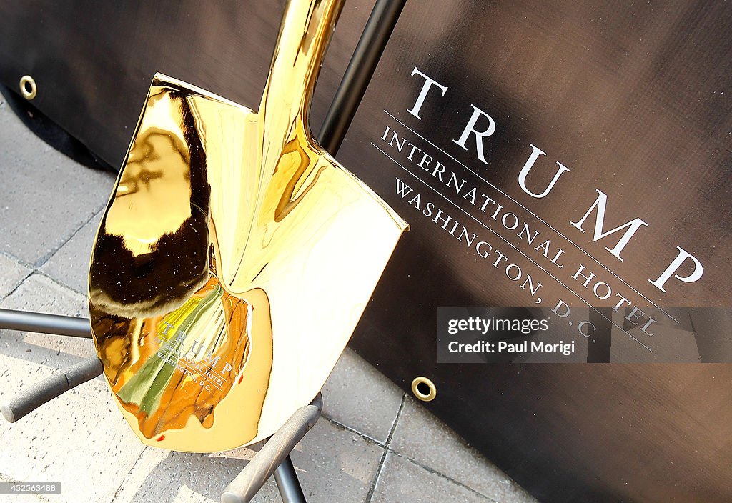 Trump International Hotel Washington, D.C Groundbreaking Ceremony