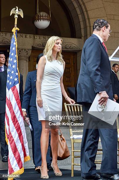 Ivaka Trump attends the Trump International Hotel Washington, D.C Groundbreaking Ceremony at Old Post Office on July 23, 2014 in Washington, DC.