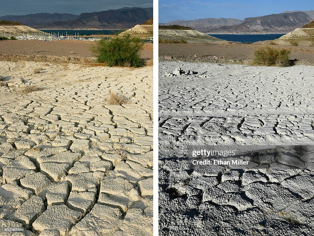 Before And After: Lake Mead And The Drought