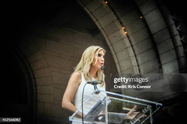 Ivanka Trump attends the Trump International Hotel Washington, D.C Groundbreaking Ceremony at Old Post Office on July 23, 2014 in Washington, DC.