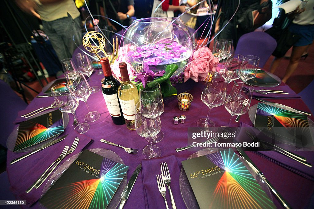 66th Emmy Awards Governors Ball & 2014 Creative Arts Ball Sneak Peek Press Preview