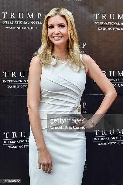 Ivanka Trump attends the Trump International Hotel Washington, D.C Groundbreaking Ceremony at Old Post Office on July 23, 2014 in Washington, DC.