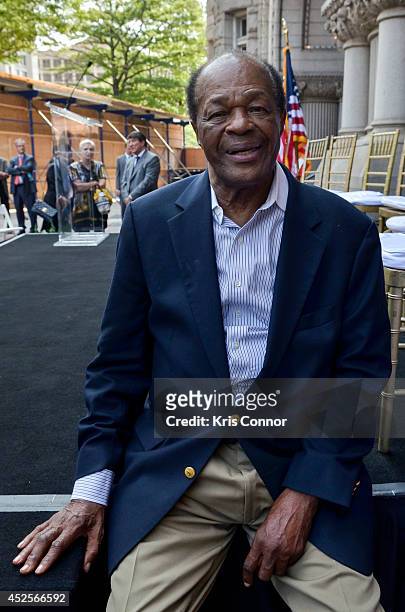 Marion Barry attends the Trump International Hotel Washington, D.C Groundbreaking Ceremony at Old Post Office on July 23, 2014 in Washington, DC.