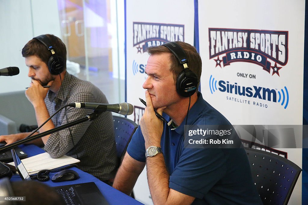 Celebrities Visit SiriusXM Studios - July 23, 2014