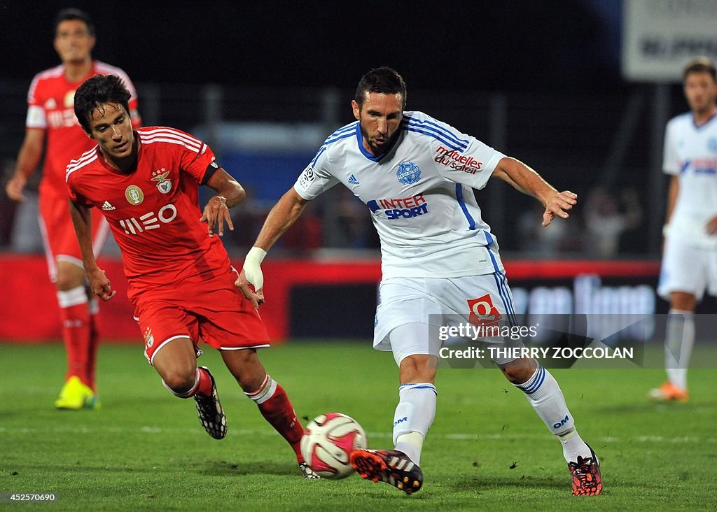 FBL-FRA-L1-OM-BENFICA-FRIENDLY