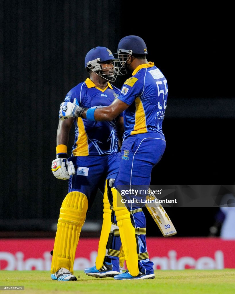 Barbados Tridents v St. Lucia Zouks - CPL 2014