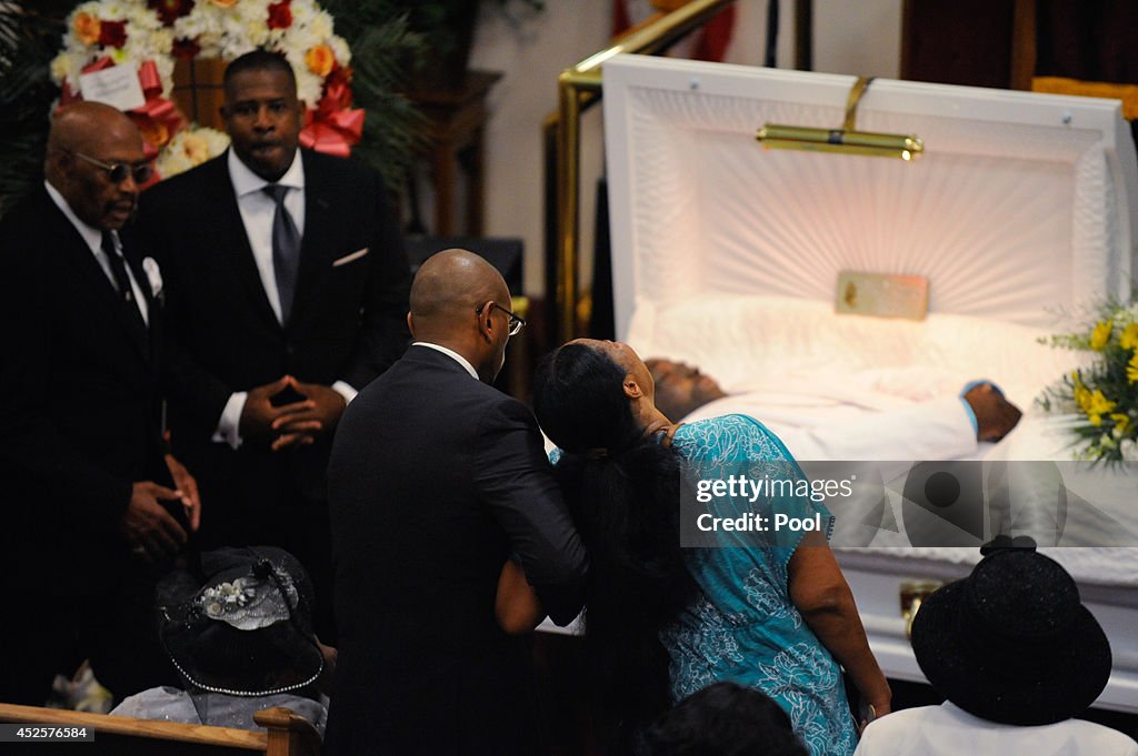 Funeral Held For Eric Garner, Staten Island Man That Died After Police Put In Chokehold