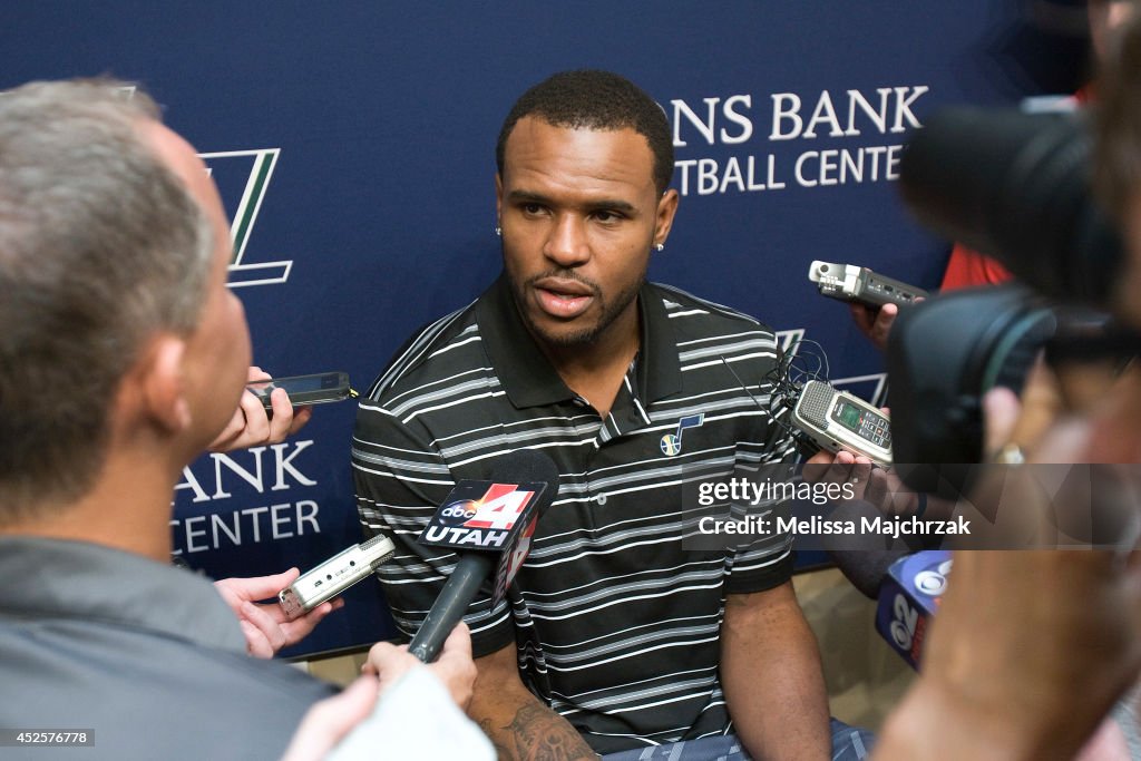 Utah Jazz Trevor Booker Press Conference