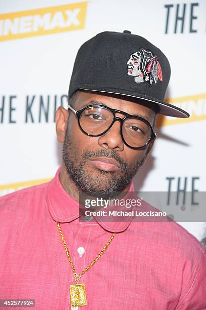 Rapper Prodigy of Mobb Deep attends the Cinemax screening, panel and reception for "The Knick" on July 23, 2014 in New York City.