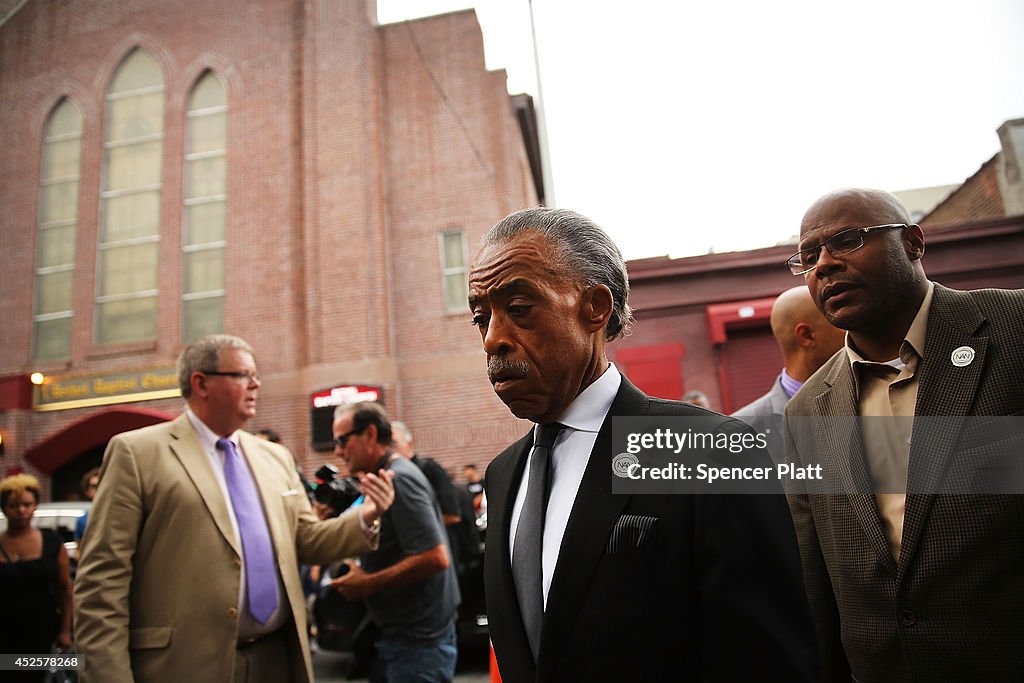 Funeral Held For Eric Garner, Staten Island Man That Died After Police Put In Chokehold