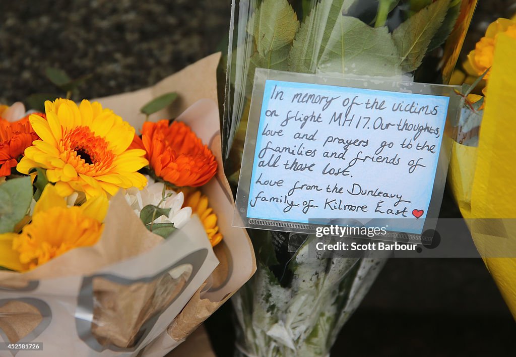 Memorial Service Held For Victims Of Malaysian Airlines MH17 Disaster