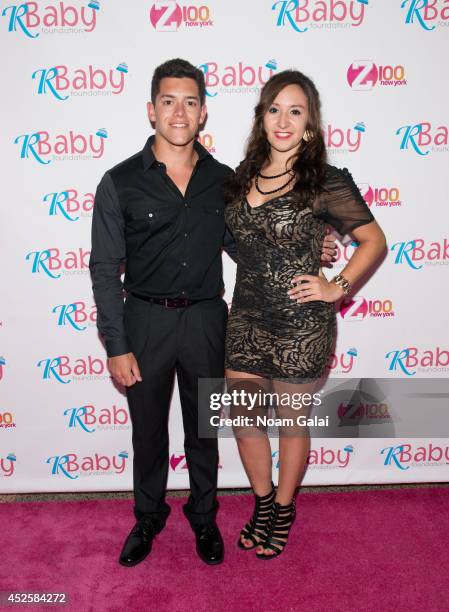 Joe Luca and Lenore Luca attend R Baby Foundation's Rockin' To Save Babies' Lives Benefit Concert Presented By Z100 at Hammerstein Ballroom on July...