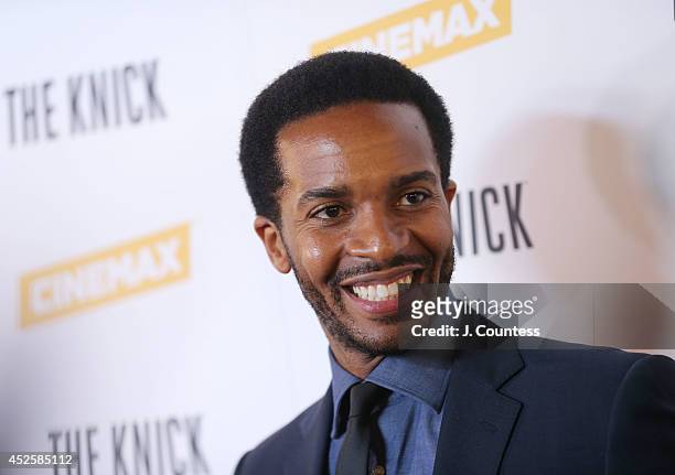 Actor Andre Holland attends "The Knick" special screening at The New York Academy Of Medicine on July 23, 2014 in New York City.
