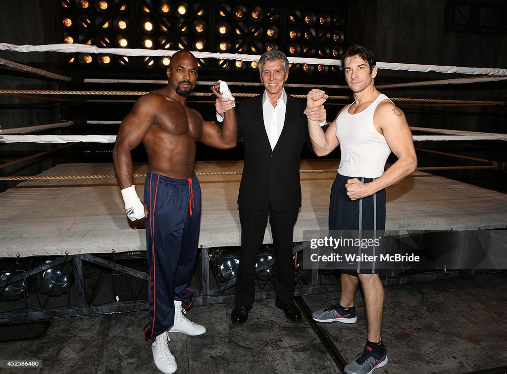 Gennady Golovin And Michael Buffer Make Cameo Appearances In "Rocky" On Broadway