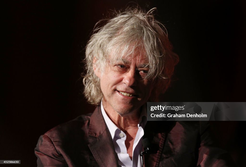 Sir Bob Geldof Addresses International AIDS Conference