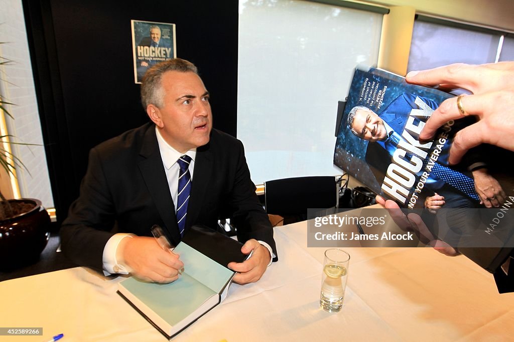 Treasurer Joe Hockey Launches New Book