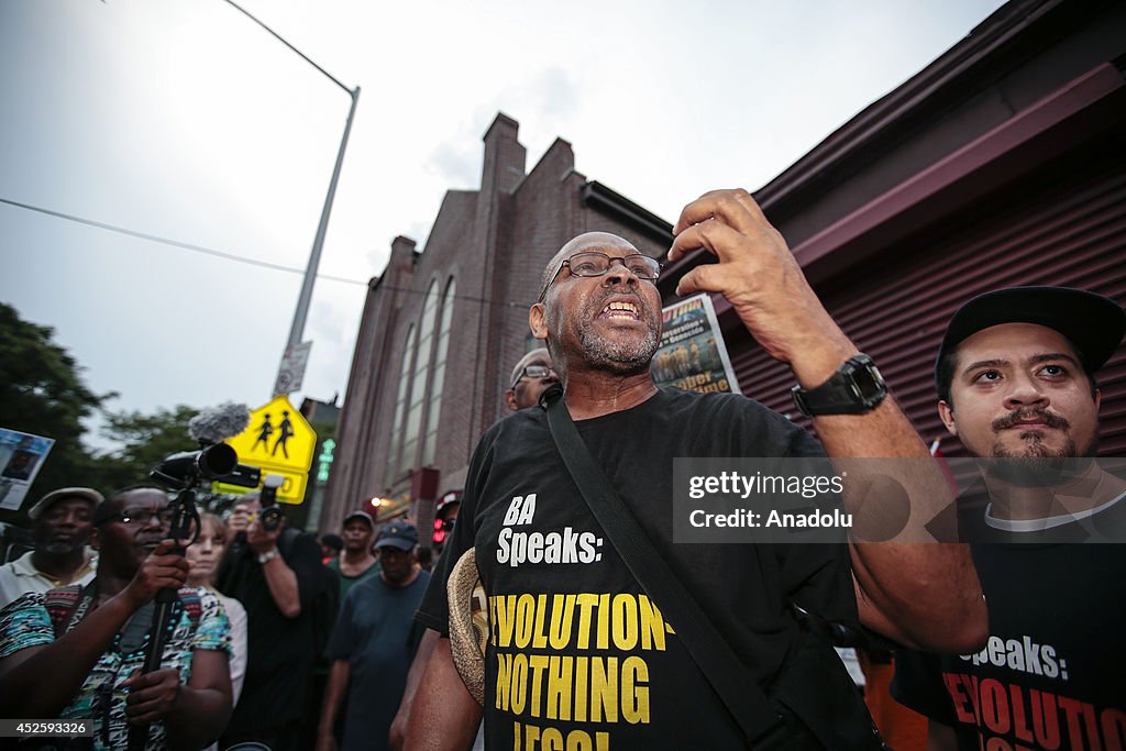 Farewell to Eric Garner dies after police intervention in New York