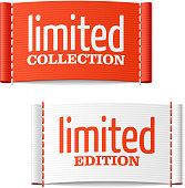 Limited collection and edition clothing labels