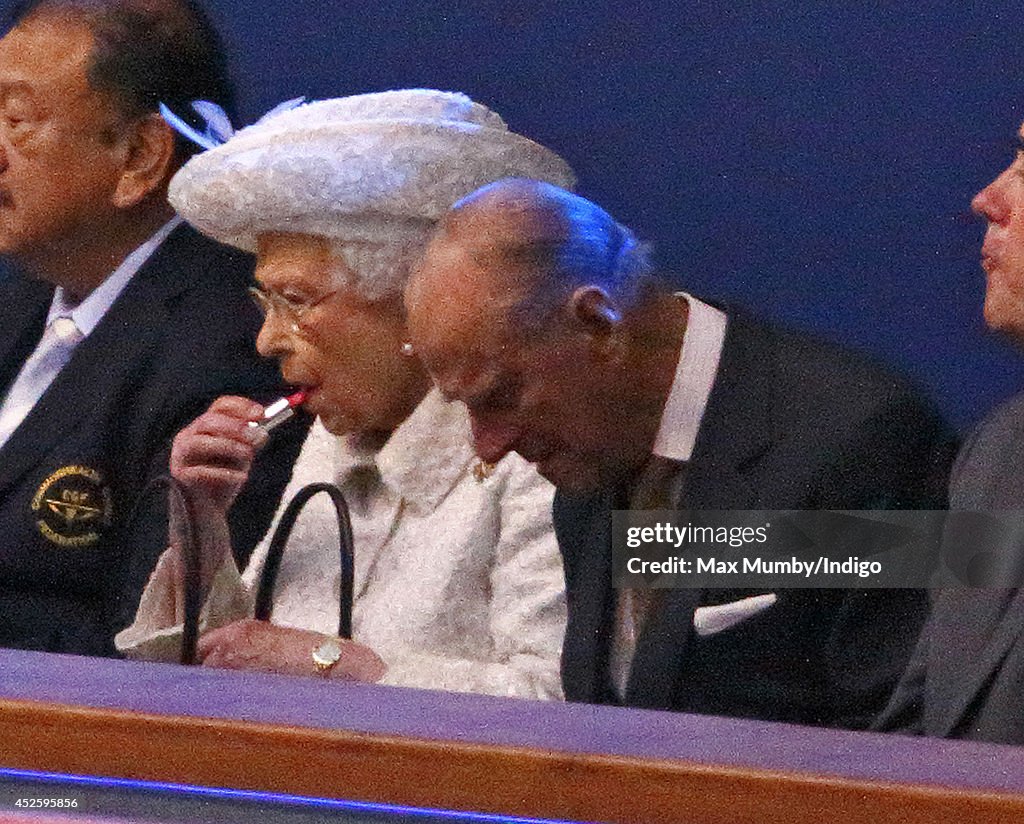 Royal Family & Celebrities At The Commonwealth Games