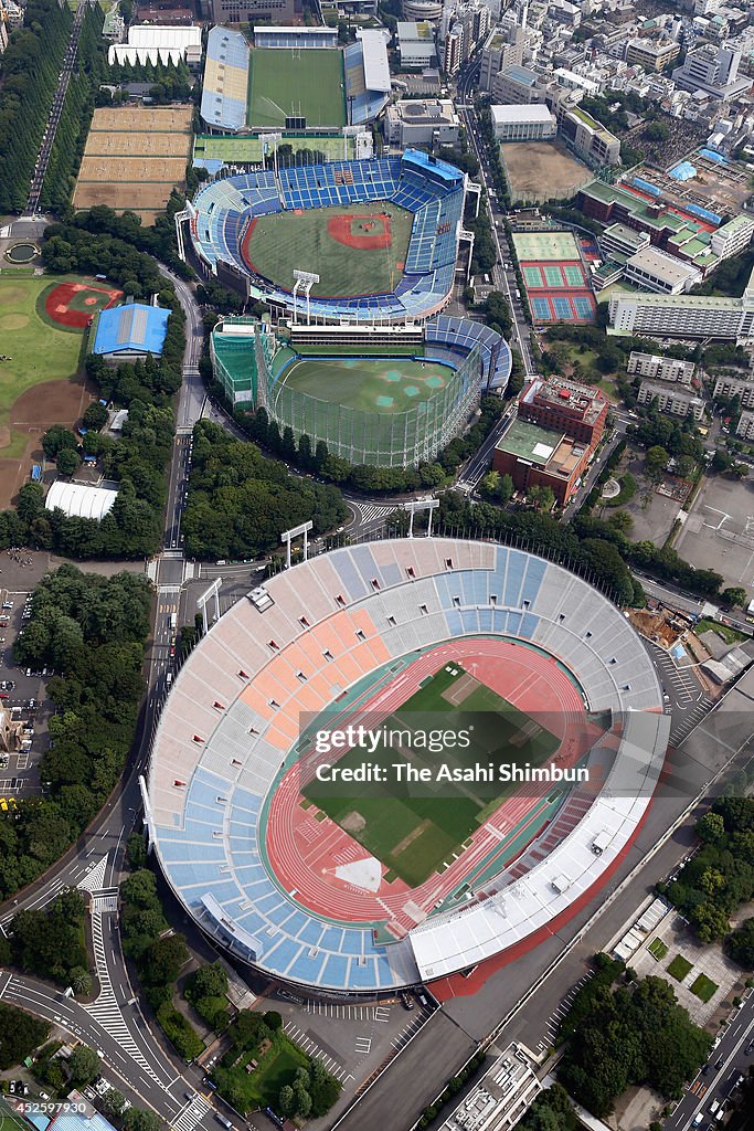 2020 Tokyo Olympic Main Stadium Site