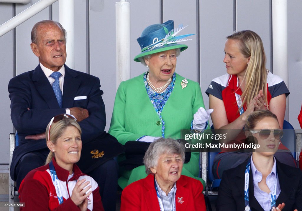 Royal Family & Celebrities At The 20th Commonwealth Games - Day 1