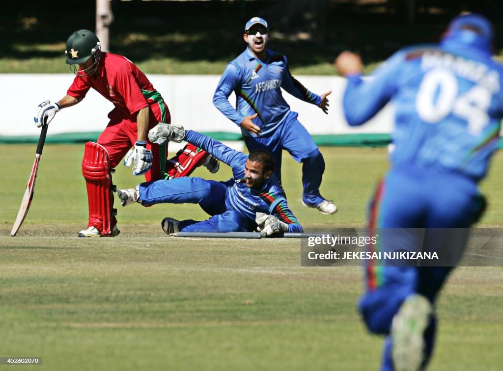 CRICKET-ZIM-AFG-ODI