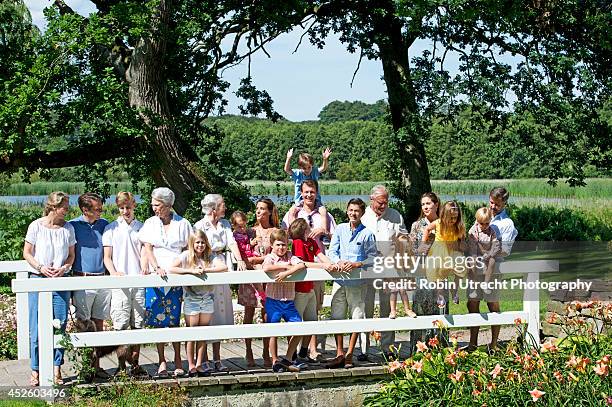 Queen Margrethe, Prince Henrik, Crownprince Frederik, Crownprincess Mary, Prince Christian, Princess Isabella, Prince Vincent, Princess Josephine,...