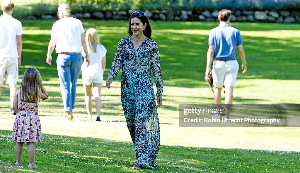 The Danish Royal Family Hold Annual Summer Photocall