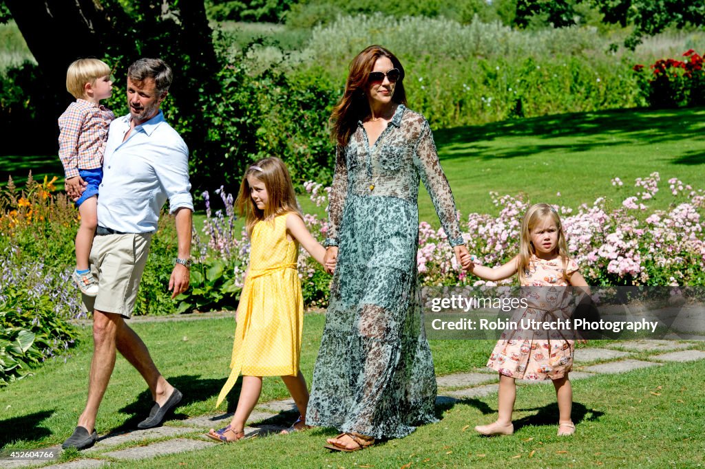 The Danish Royal Family Hold Annual Summer Photocall