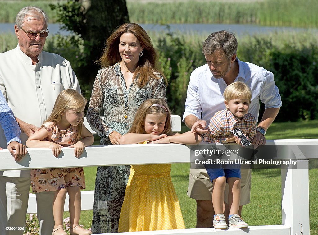 The Danish Royal Family Hold Annual Summer Photocall