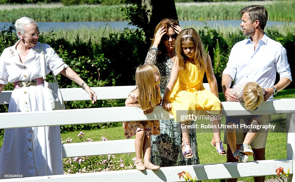 The Danish Royal Family Hold Annual Summer Photocall