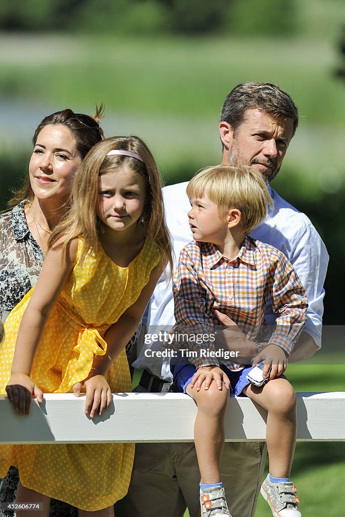 The Danish Royal Family Hold Annual Summer Photocall
